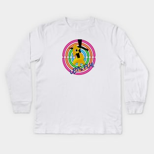 Let’s Fly! - Yellow - Rainbow Friends Kids Long Sleeve T-Shirt